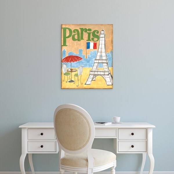 Easy Art Prints Megan Meagher's 'Paris' Premium Canvas Art