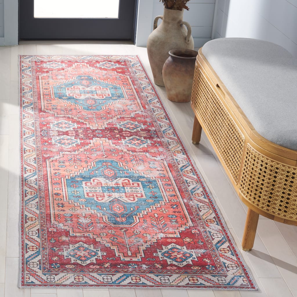 SAFAVIEH Arizona Suzel Machine Washable Slip Resistant Rug