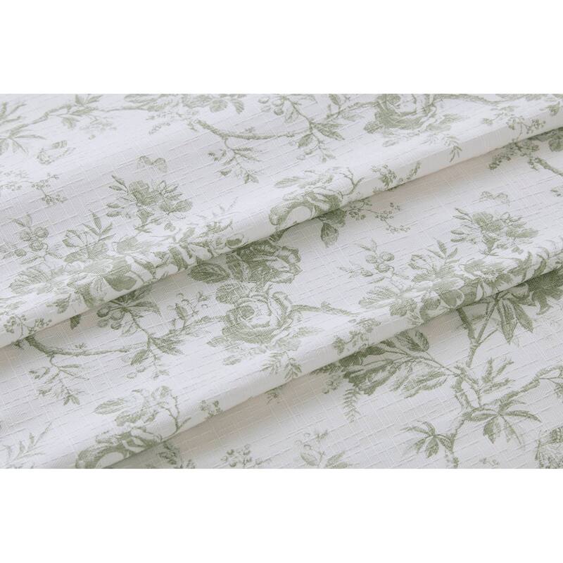 Laura Ashley Walled Garden Shower Curtain -- slub dobby 180gsm