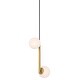preview thumbnail 1 of 4, Minka Lavery 3745 Curven 2 Light 12" Wide Multi Light Pendant with