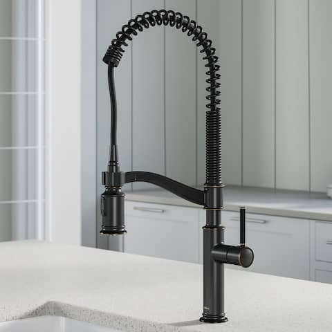 Kraus Sellette Commercial 2-Function Pulldown Kitchen Faucet