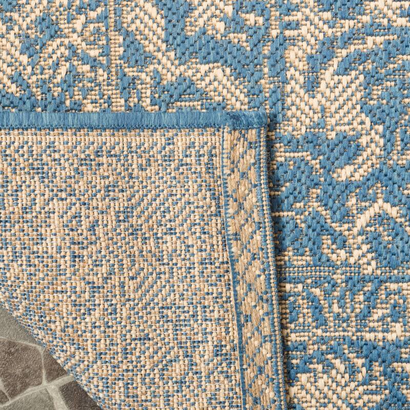 SAFAVIEH Linden Rick Indoor/ Outdoor Waterproof Patio Backyard Rug