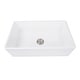preview thumbnail 2 of 10, Highpoint Collection 33-inch Matte Stone Farmhouse Sink with Accessories