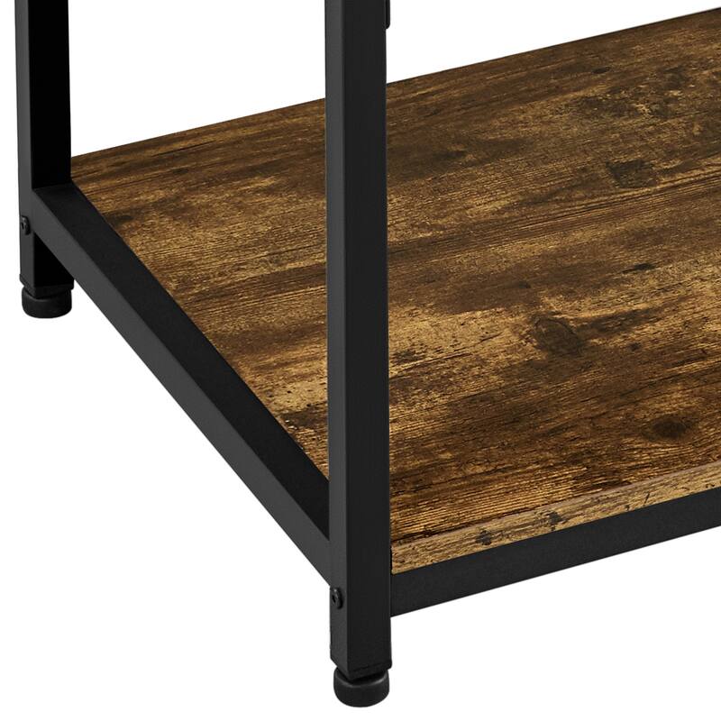 Yaheetech 39.5" Storage Coffee Table Spacious Accent Furniture Table