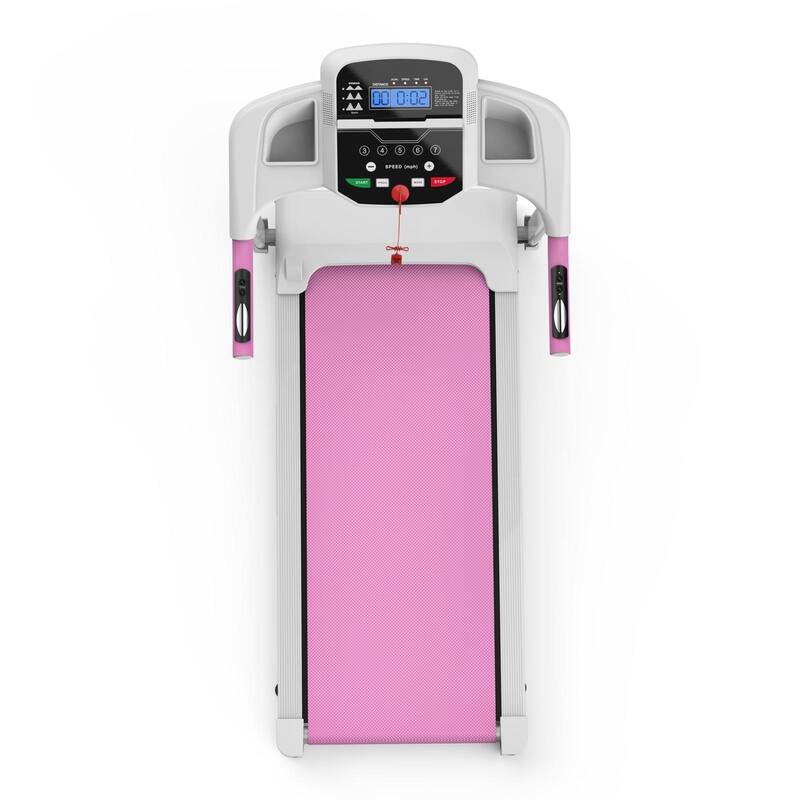 Foldable Treadmill 2.5HP Electric Folding Treadmill Running Walking Machine for Home Gym, Max 265 LBS Weight Capacity