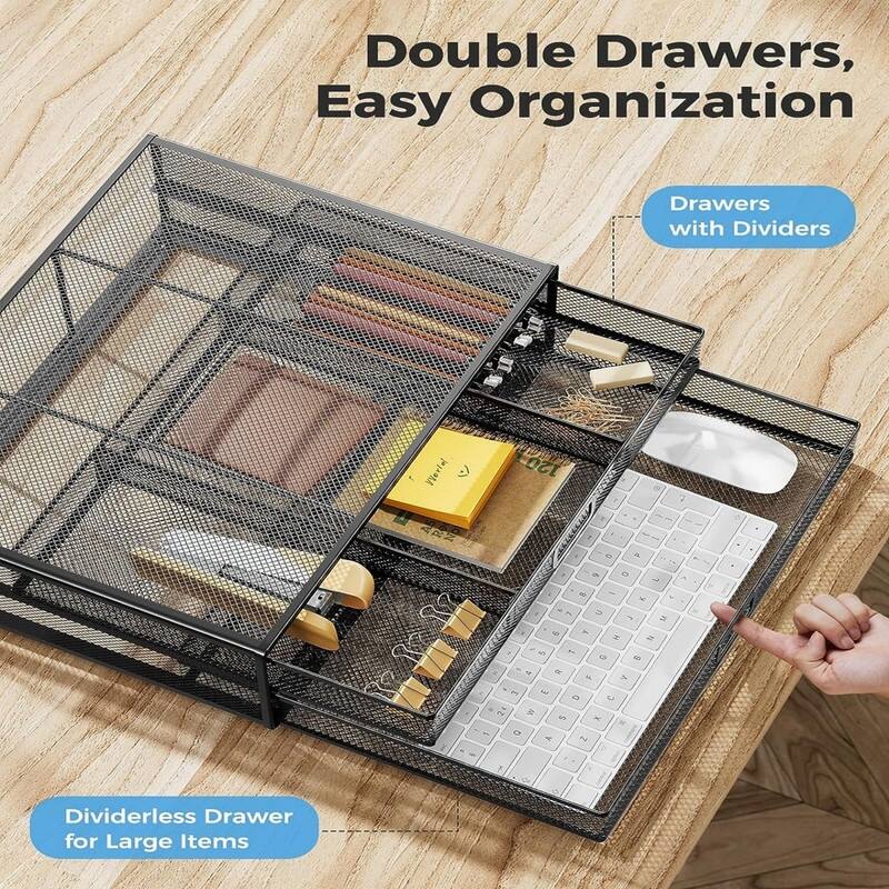 Monitor Stand with Drawer
