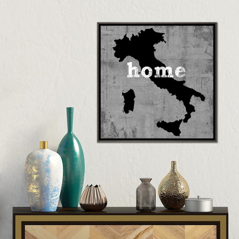 iCanvas "Italy" by Luke Wilson Framed