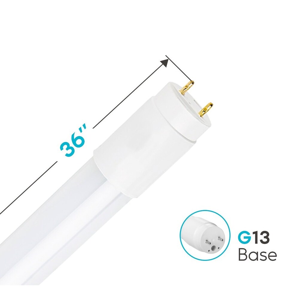 Luxrite 3FT LED Tube Light T8 16W 25W 6500K Daylight 1600lm