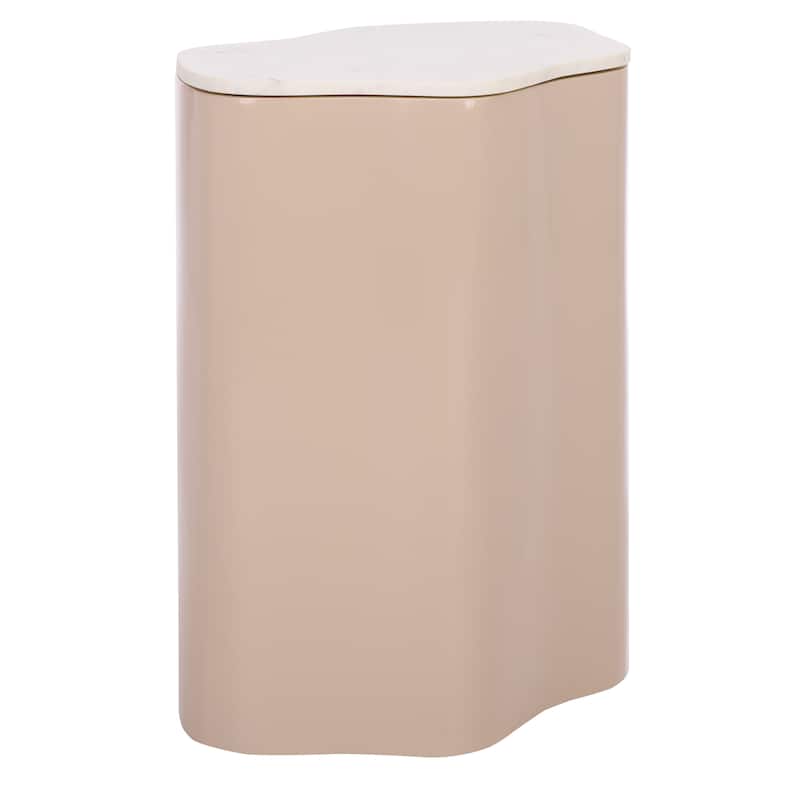 SAFAVIEH Home Kanon Accent Table, Fully Assembled - 22"W x 16"D x 25"H