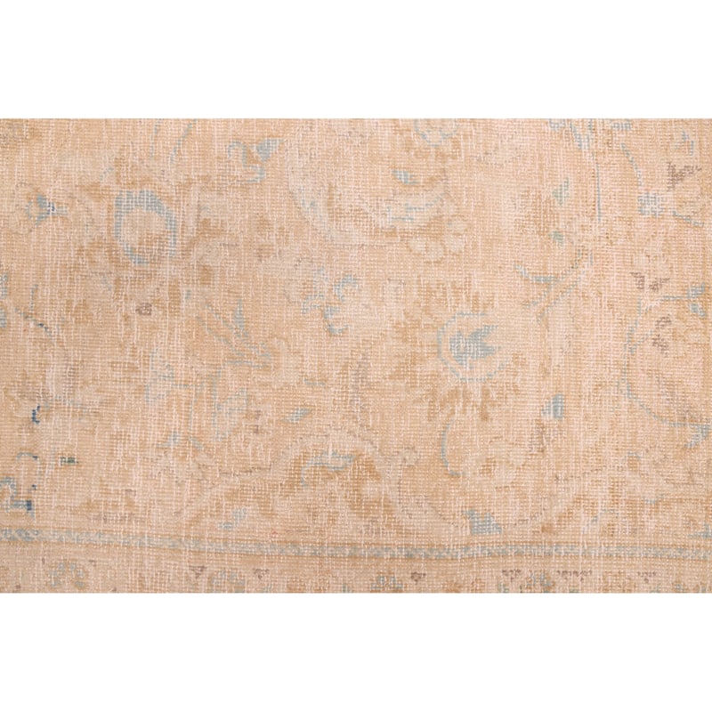 ECARPETGALLERY Hand-knotted Antalya Vintage Beige Wool Rug - 5'0 x 8'9