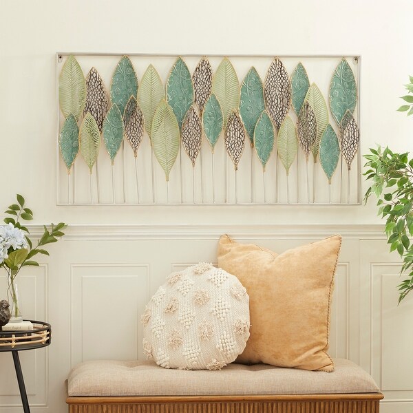 Multi Colored Metal Traditional Wall Decor 24 x 48 x 2 - 48 x 2 x 24. Opens flyout.