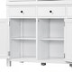 preview thumbnail 26 of 36, reestanding Kitchen Pantry Cupboard Storage Cabinet with Door Shelves