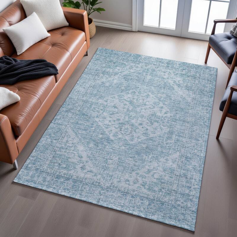Premium Washable Super Soft Vintage Traditional Mayfield Rug