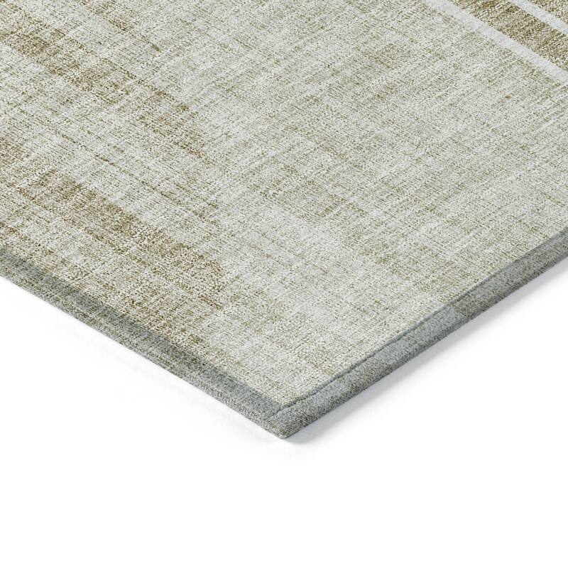HomeRoots Geometric Transitional Rectangle Outdoor Rug