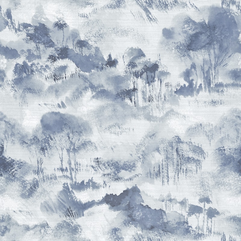 Scott Living Nara indigo Nara indigo Toile Wallpaper