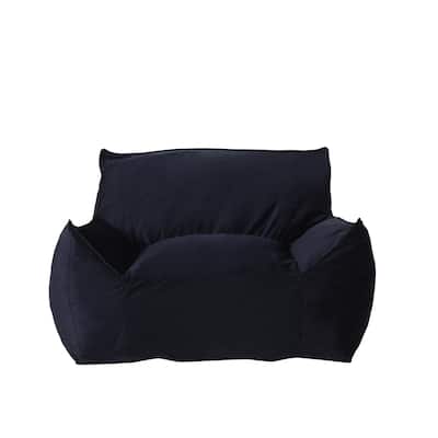 Bean Bag Chair with Armrests,Softness and Comfort Velvet Sofa Chair
