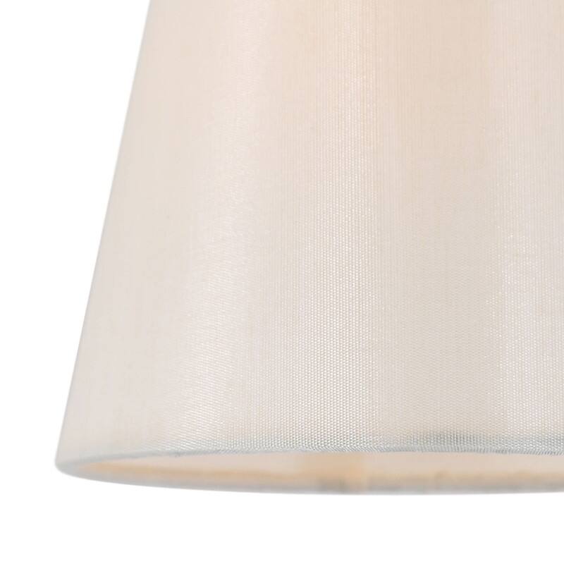 Fabrey Mid-century Modern 3-light Gold Bathroom Vanity Light Cone Beige Fabric Shade Dimmable Wall Sconces