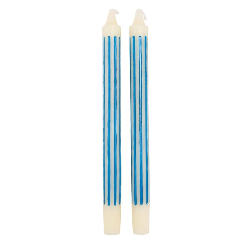 Unscented Taper Candles in Box - 0.88"L x 0.88"W x 10.0"H
