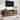 Modern Luxury TV Stand, Entertainment Cente, with Faux Marble Top