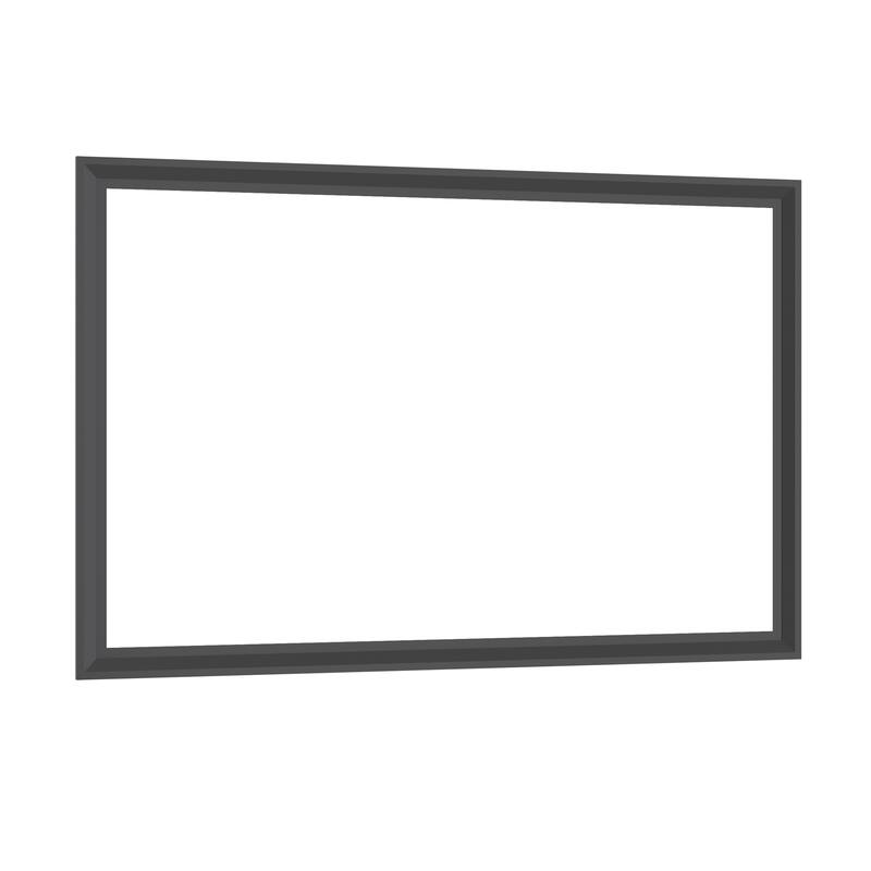 60" x 40" Oversized Rectangle Bathroom Wall Mirror with Aluminum Frame
