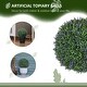 preview thumbnail 4 of 7, HOMCOM Set of 2 16.5 Inch Artificial Plant Topiary Balls, UV-protected Anti-Fading Faux Decorative Lavender Balls, Fake Plants