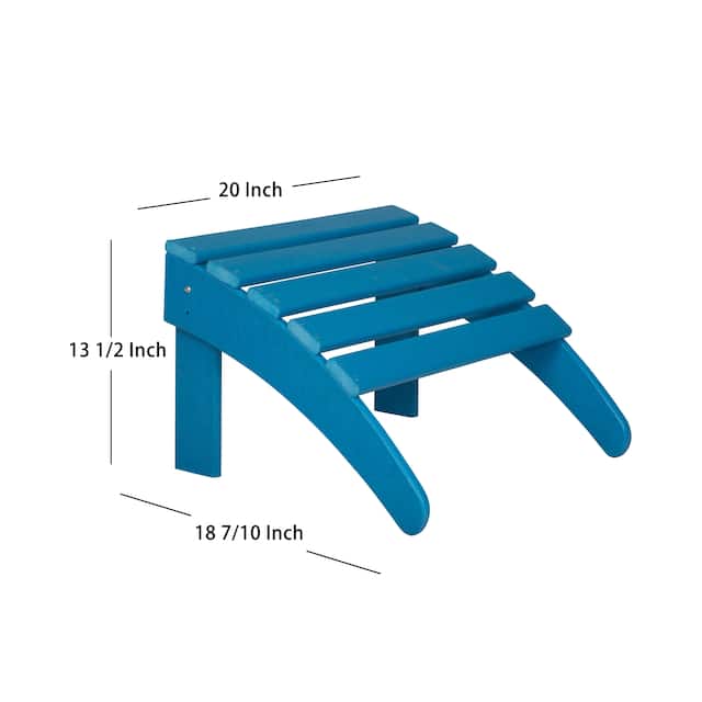 Laguna All-Weather Outdoor Patio Foldable Ottoman