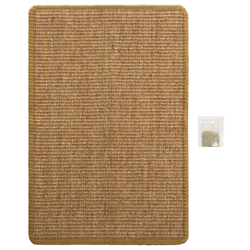 SAFAVIEH Home Sisal Small Boucle Weave Cat Scratch Mat