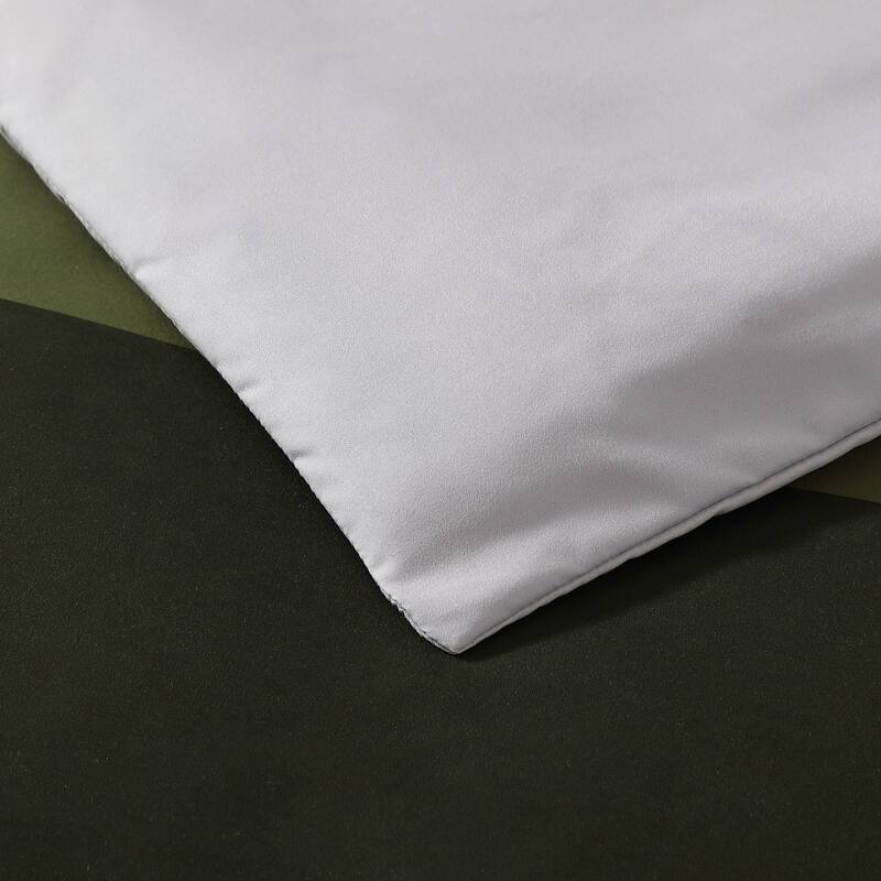Eddie Bauer Skyline Stripe Reversible Green Comforter Set
