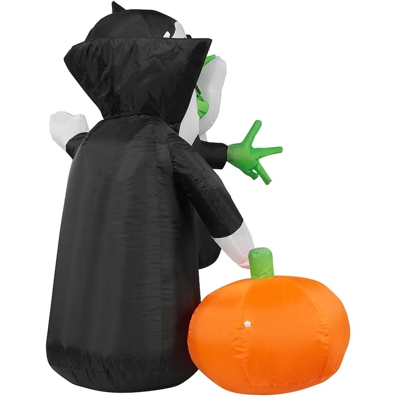 Haunted Hill Farm 10-Ft. Inflatable Boo Sign with Lights