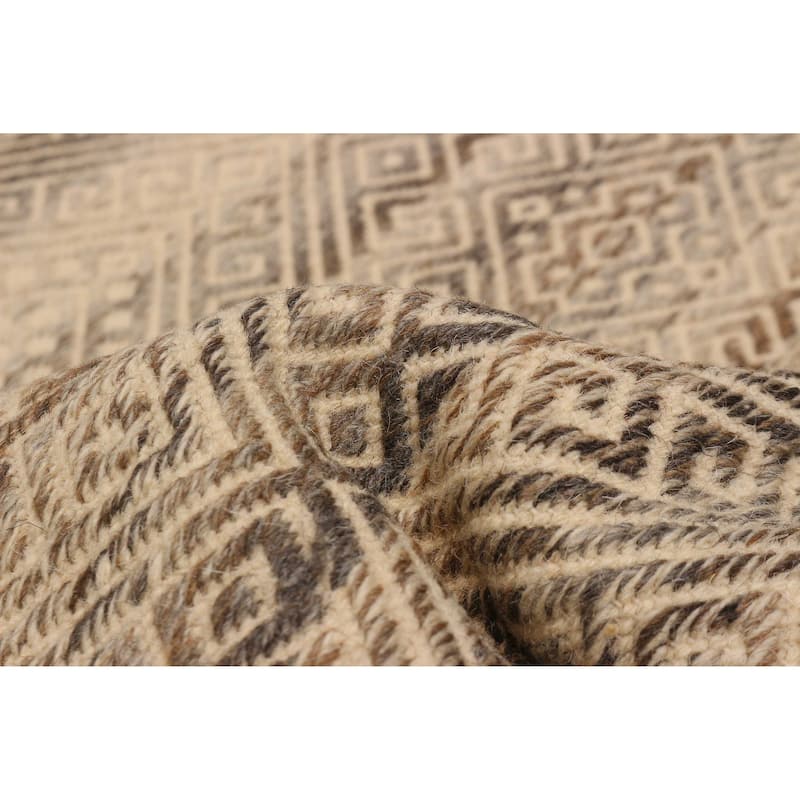 Nevada Taupe Kilim 5'1" x 7'9" - 5'1 x 7'9
