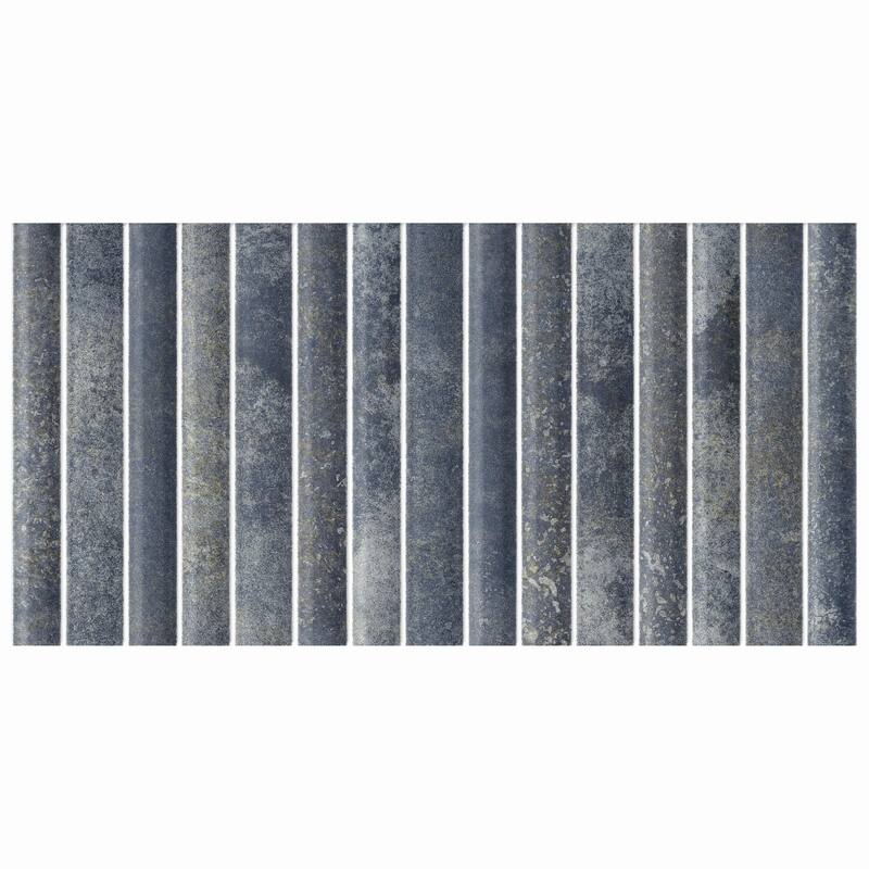 Merola Tile Rubik Azul 5-7/8" x 11-3/4" Ceramic Wall Tile