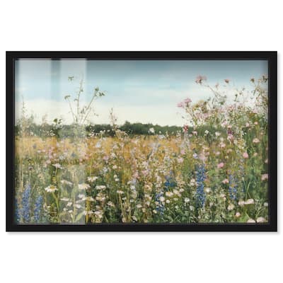Glimmering Glade Garden II Shadowbox by Art Remedy