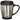 Copco Desktop Stainless Steel Coffee Mug With Easy Grip Handle - 16 oz.