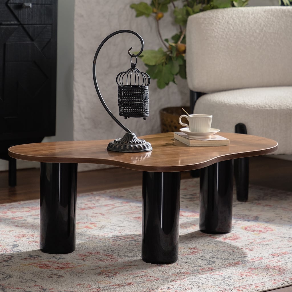 Cloud Coffee Table Side Table for Living Room, Simple Center Table End Table Sofa Table Accent Table