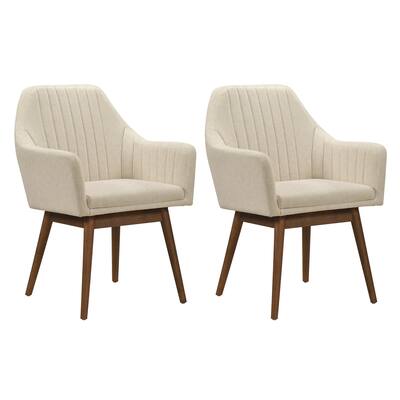 Costway Dining Chairs Set of 2 Upholstered Accent Chairs with Comfy - See Details