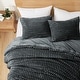 preview thumbnail 21 of 27, Flannel Fleece Plush Fuzzy Comforter Set Fluffy Winter Bedding Set with 2 Pillowcases