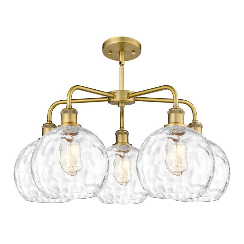 Innovations Lighting 516-5CR-16-26 Athens Water Glass Chandelier