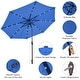 preview thumbnail 8 of 19, Costway 10FT Patio Solar Umbrella LED Patio Market Steel Tilt W/Crank