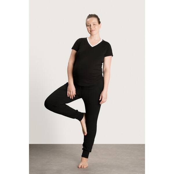 slide 2 of 3, 24/7 Soft Rayon from Bamboo Jogger L
