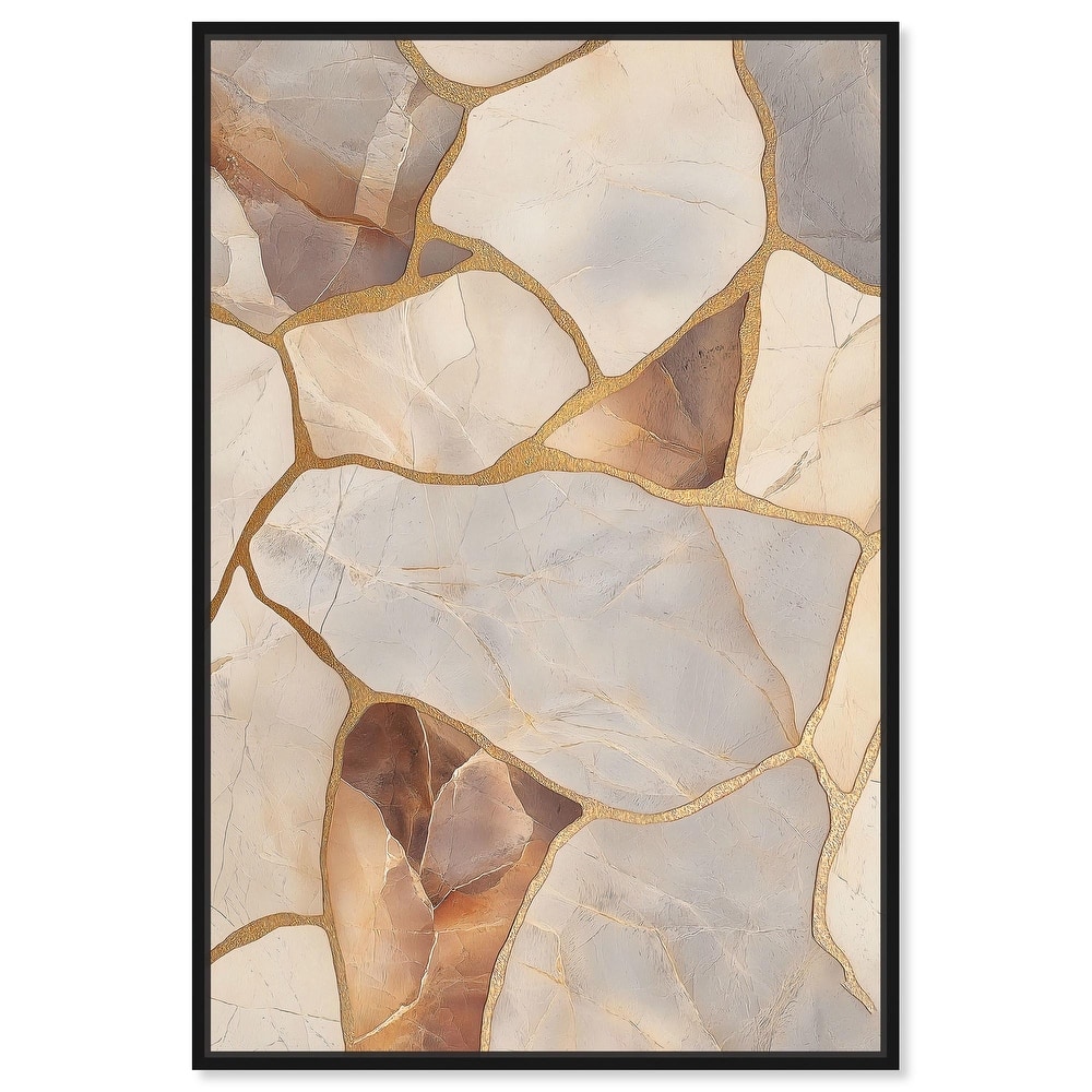 Textured Earthy Tones II Canvas by Art Remedy