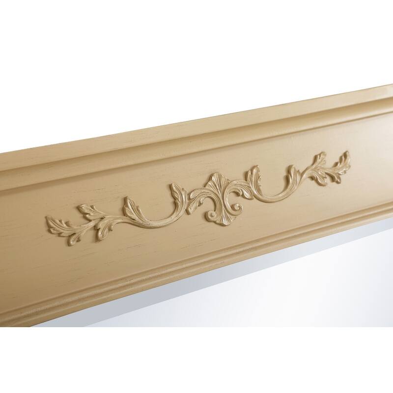 Elegant Lighting Antique Beige Vanity Mirror (22" x 28")