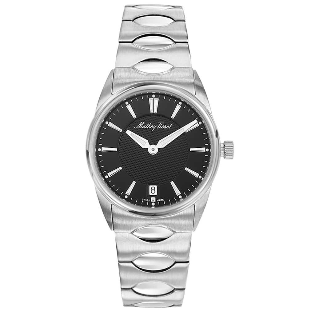 Mathey Tissot Women's Classic Black Dial Watch - D791AN - 6 (36)