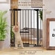 preview thumbnail 15 of 14, BalanceFrom Safety Gate with Pet Door 36-Inch Tall, Fits 29.1 - 33.8 Inch for Doorways and Stairways - 36-Inch Tall