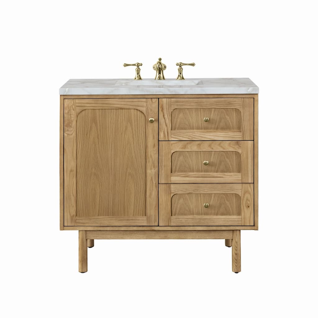 James Martin Vanities 545-V36-3VSL Laurent 36" Single Basin Wood