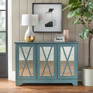Simple Living  Reflections Buffet/ Console (Blue)