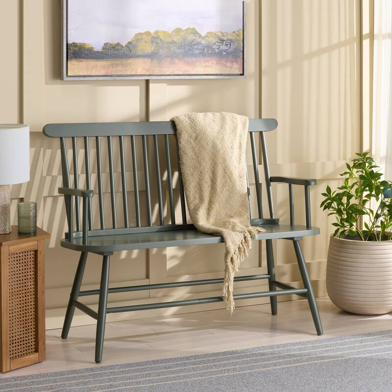 SAFAVIEH HOME Eton Bench - 46"W x 20"D x 36"H