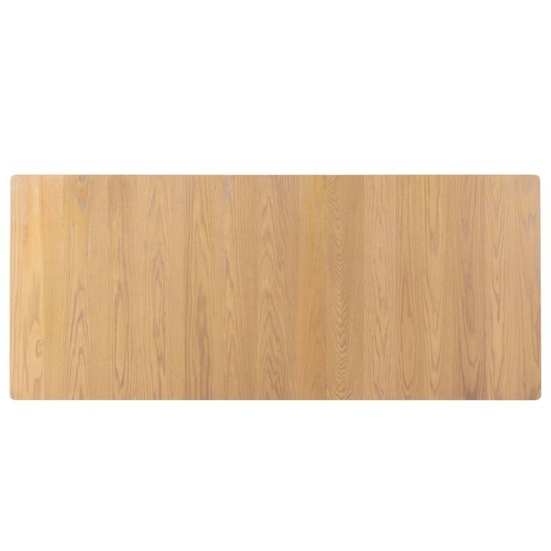 SAFAVIEH Couture Jaylessa Wood Extendable Dining Table - 94"W x 40"D x 30"H