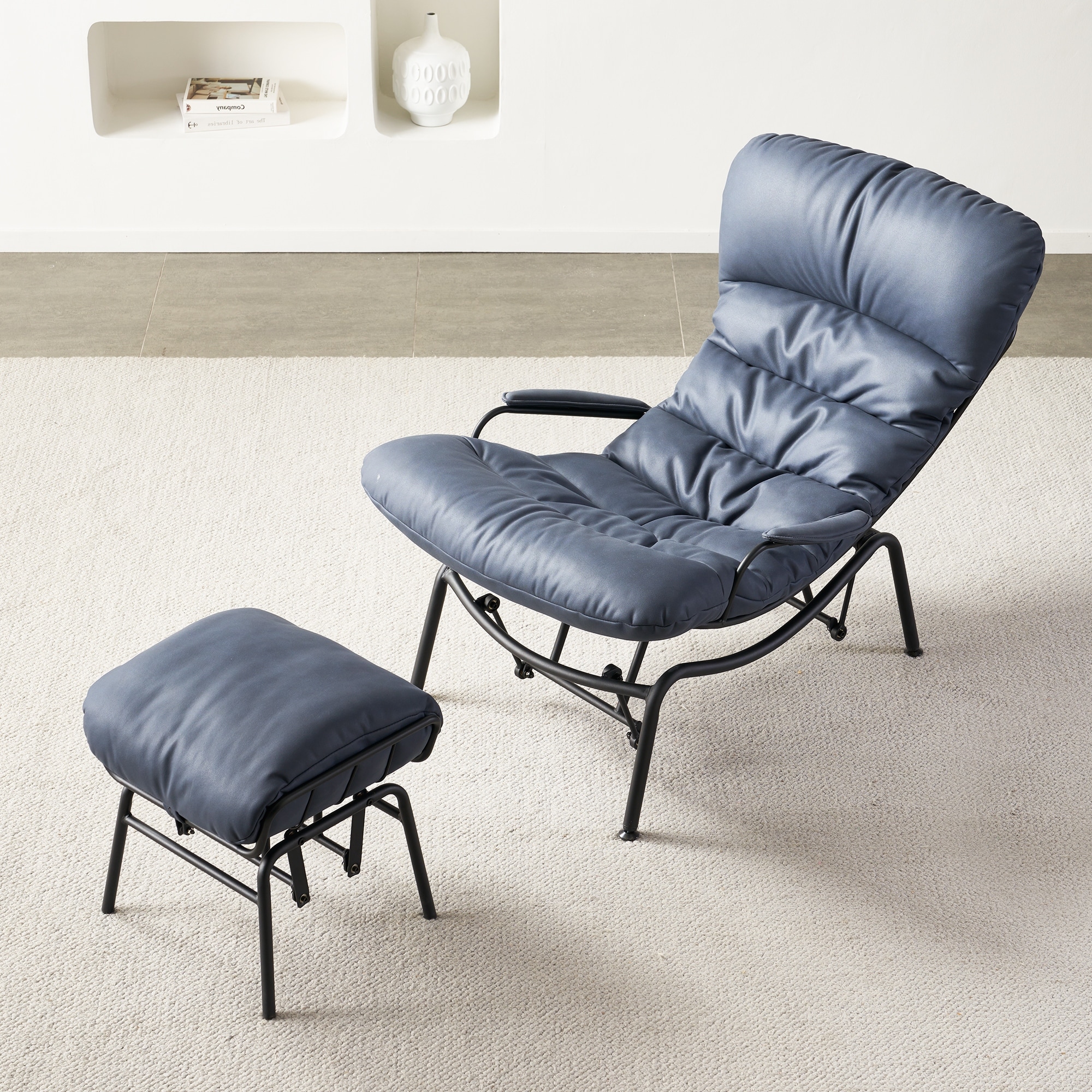 Ovios recliner sales chair with ottoman
