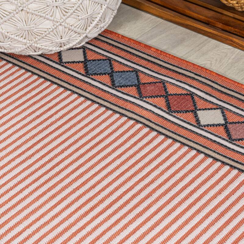 JONATHAN Y Star Abstract Swirl Area Rug