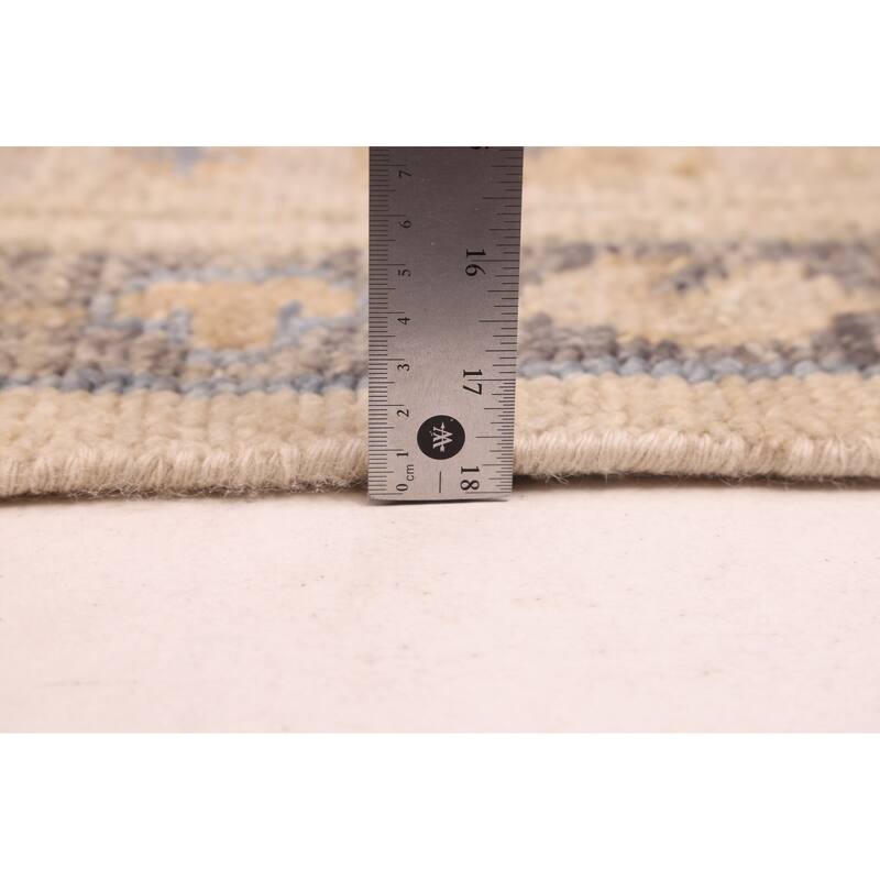 ECARPETGALLERY Hand-knotted Jules Serapi Dark Grey Wool Rug - 8'10 x 12'0